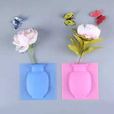Reusable & Removable Magic Silicone Vase Sticker Silicone Self-Sticking Pot For Home & Office Decoration