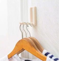 Self-Adhesive Wall Hanger Holder Creative Foldable Clothes Hanger