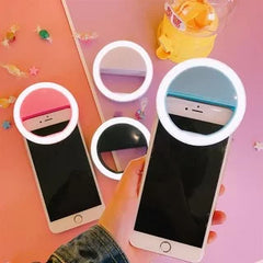 Selfie Ring LED Light Portable Mobile Selfie Lamp for iPhone, iPad, Samsung Galaxy, Photography
