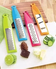 Set of 4 Colorful Handheld Kitchen Vegetables & Cheese Grater Set