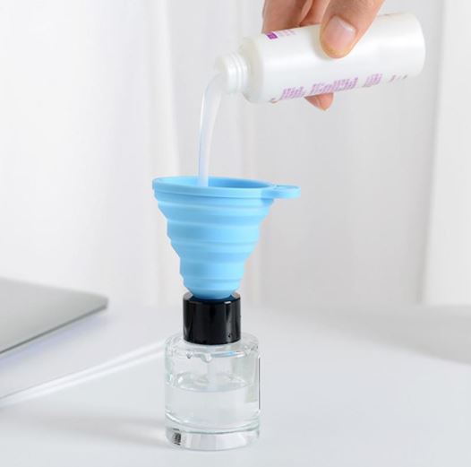 Silicone Funnel Foldable – Silicone Collapsible Funnel For Filling Water Bottle Oil Liquid