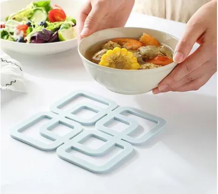 Silicone Insulation Pad Cups And Plates Holders 1Pcs