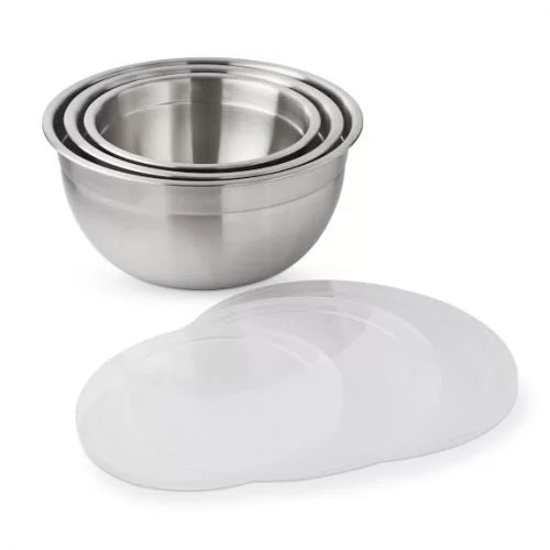 Stainless Steel Airtight Bowls With Lid – Set Of 3