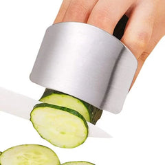 Stainless Steel Finger Guard Protect Hand Protector Safe Slice Knife Cutting Protection Kitchen Tool