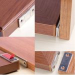Stainless Steel Magnetic Hidden Cabinet Door Closer