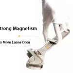 Stainless Steel Magnetic Hidden Cabinet Door Closer