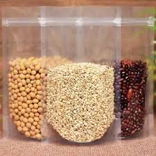 Standup Pouch Food Storage Bag with Zipper – Pack of 36