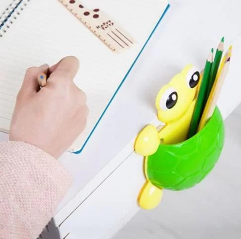 Turtle Hook Tooth Brush Holder – Multi-Purpose Wall-Mounted Non-Marking Suction Cup Storage Rack
