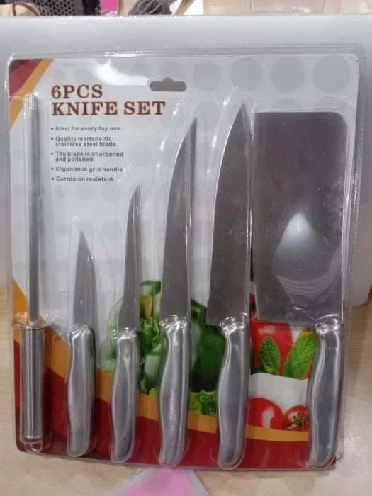 Kitchen Knife Set Unique – 6 Pcs